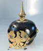 Prussian Model 1916 "Wartime Manufacture" Infantry Officer Pickelhaube Visuel 12
